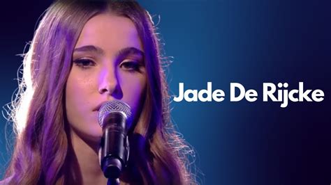 jade the voice instagram|jade de rijcke songs.